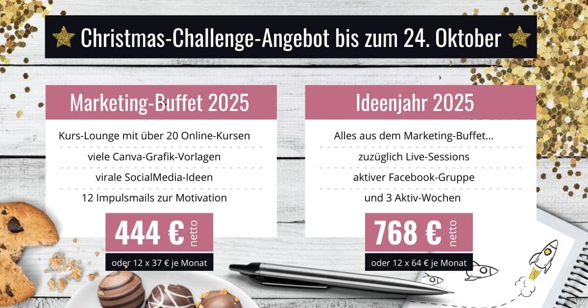 christmas challenge angebote